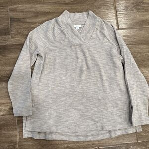 Pure Jill Women’s Gray Sweater Size S Petite